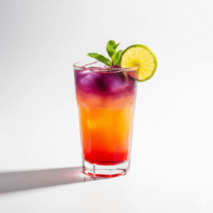 Blue Curacao Mocktail